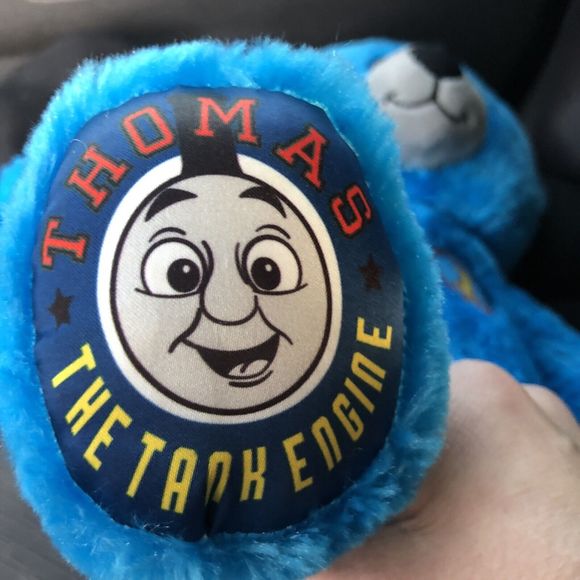 Build A Bear Workshop Thomas Train & Friends Tank Engine Blue BABW 16" W/Sound - Picture 6 of 7